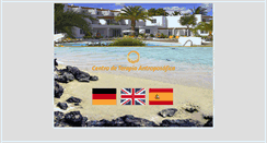 Desktop Screenshot of centro-lanzarote.de